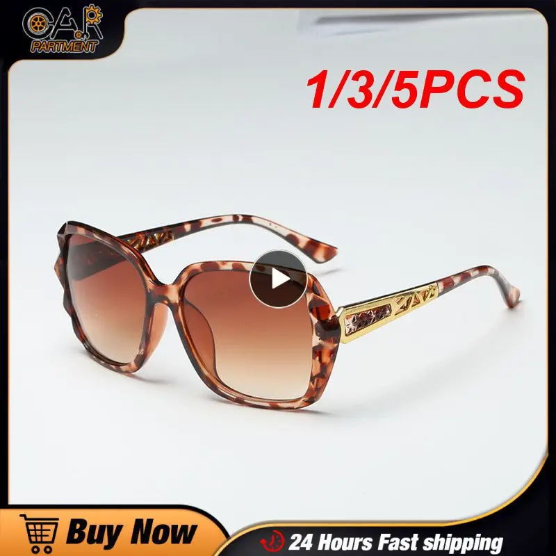1/3 / 5ШТ Очки Солнцезащитные Женские 2020, очки с градиентными линзами, Мотоциклетное снаряжение, Высококачественные Брендовые дизайнерские женские солнцезащитные очки