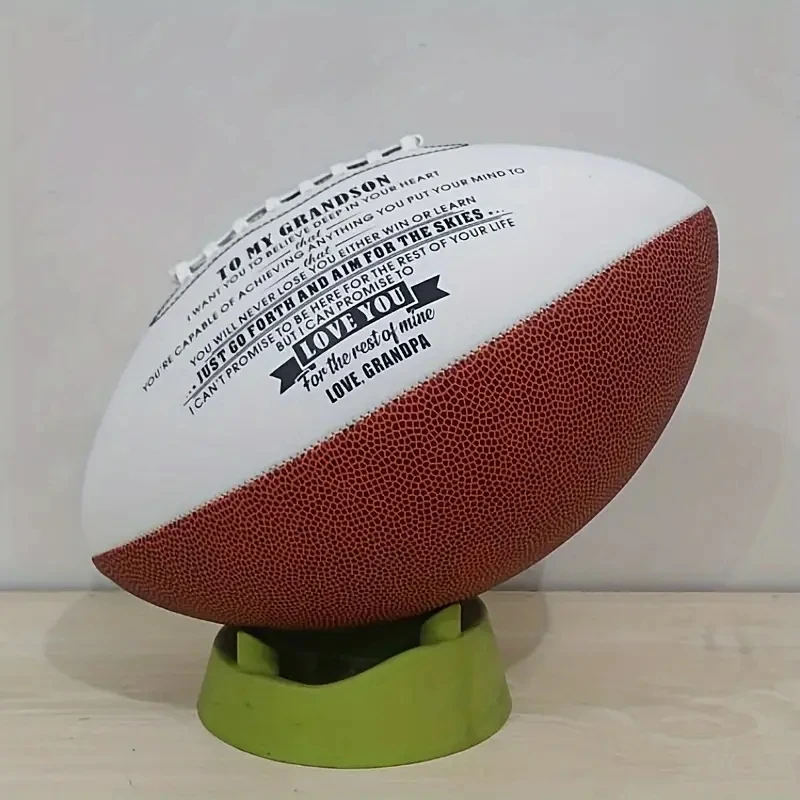 1 шт. Высококачественная футбольная игрушка для спорта на открытом воздухе, футбольный мяч из искусственной кожи и резины, мини-мяч для американского футбола, Пляжный мяч для игры в мяч