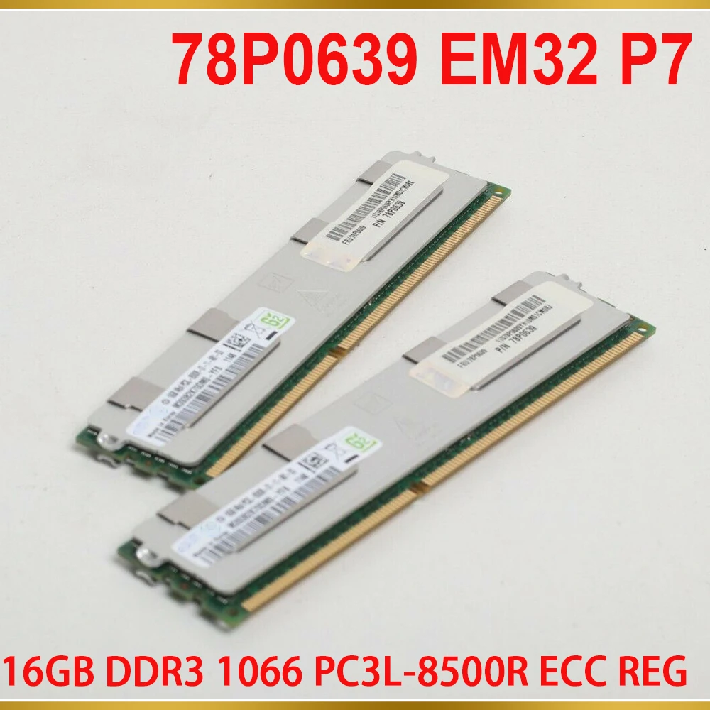 1 шт. Серверная Память Для IBM RAM 78P0639 EM32 P7 Power 16 ГБ DDR3 1066 PC3L-8500R ECC REG   