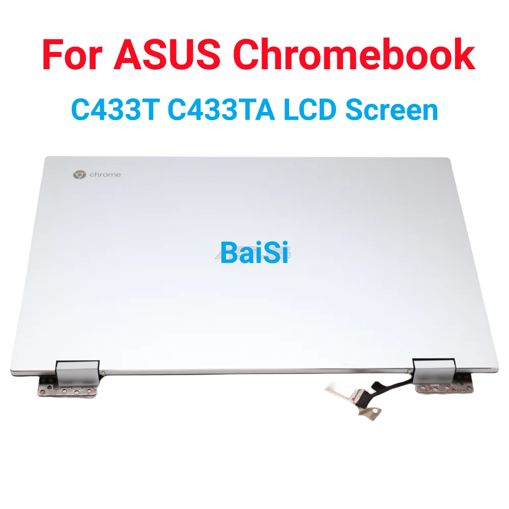 14 дюймов Для ASUS Chromebook Flip C433 C433TA C433T FHD 1920X1080 ЖК-Дисплей С Сенсорным Экраном Крышка Экрана Ноутбука В сборе