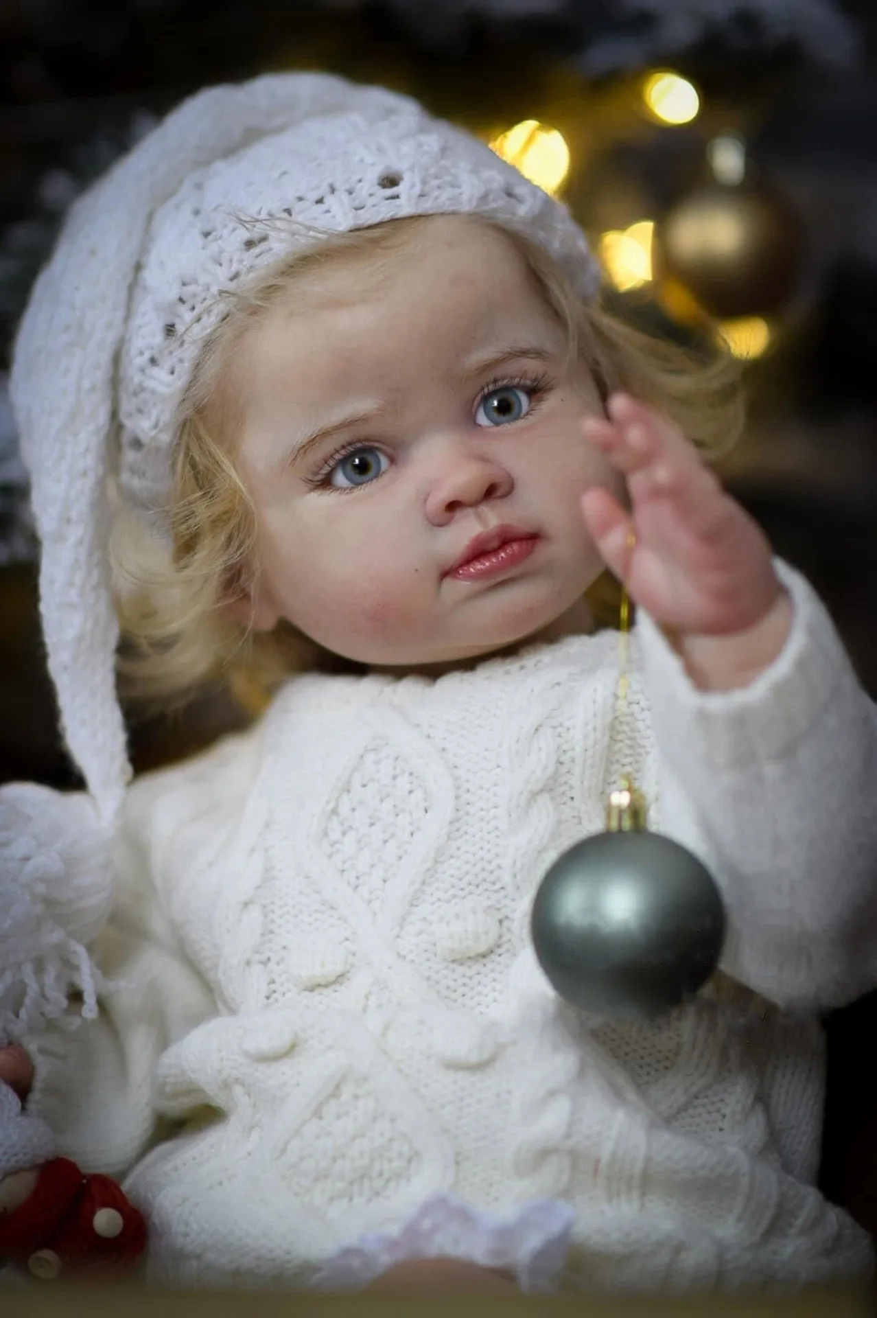 22-ДЮЙМОВАЯ возрожденная девочка, реалистичная кукла, игрушки для младенцев, Мягкое тело, менина, силикон, винил, новорожденные, Рождественский подарок на День рождения, сюрприз