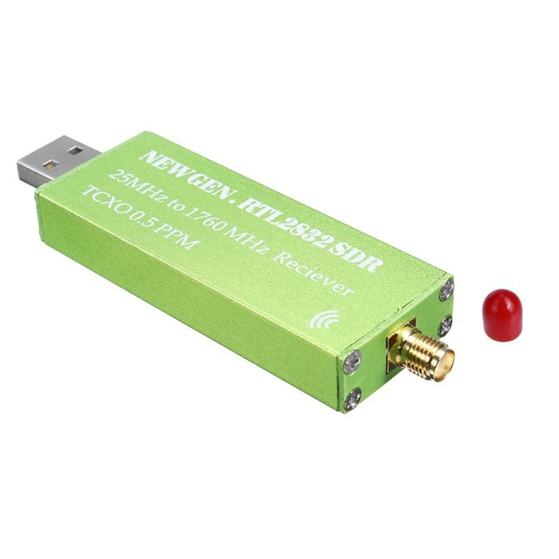 2X USB-адаптер RTL-SDR RTL2832U + R820T2 + 1Ppm TCXO TV-Тюнер Stick Receiver