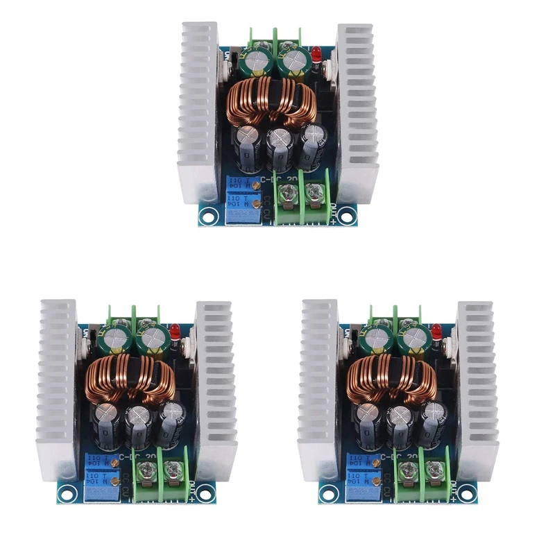3-Кратный понижающий модуль, Регулируемый регулятор напряжения постоянного тока от 6-40 В до 1,2-36 В, понижающий преобразователь, Модуль питания постоянного тока