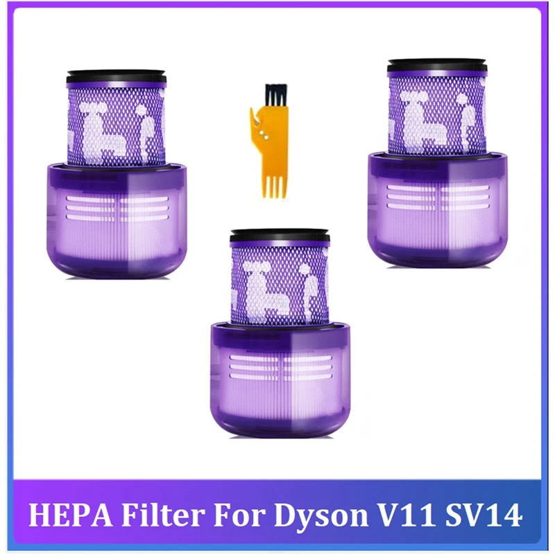 HEPA-фильтр, аксессуары для беспроводного пылесоса, Моющийся фильтр для Dysons V11 SV14