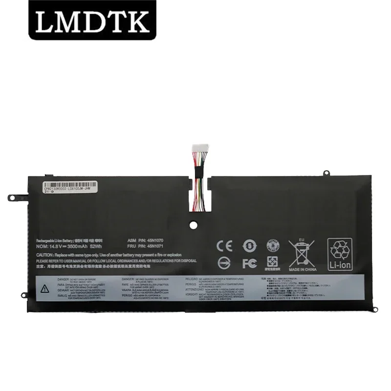 LMDTK Новый Аккумулятор Для Ноутбука 45N1070 Lenovo ThinkPad X1C Carbon 2013 3444 3448 3460 Серии 4ICP 45N1071