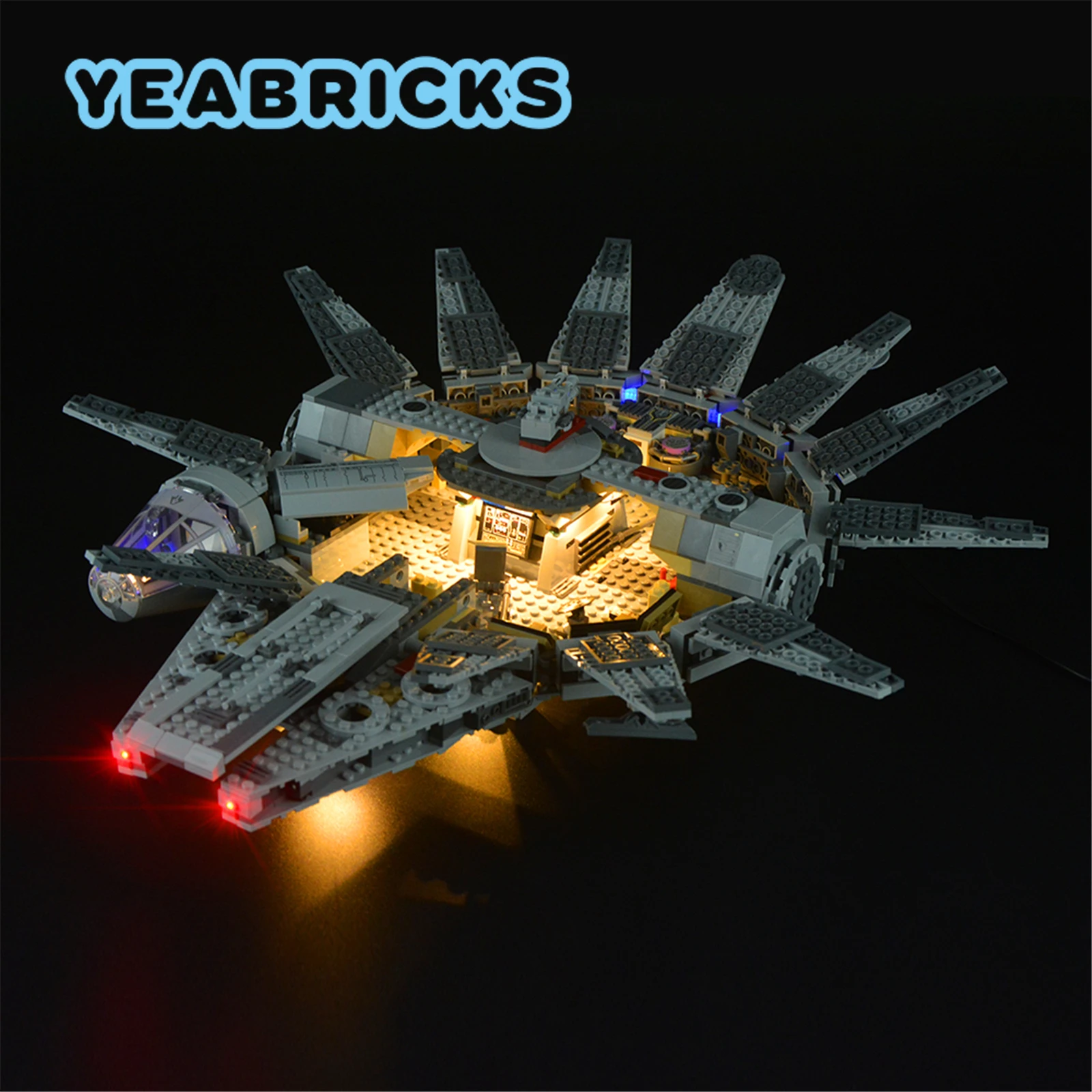 YEBRICKS Led Light Kit для 75105 Набор Строительных блоков (НЕ включает модель) Кирпичи Игрушки для детей