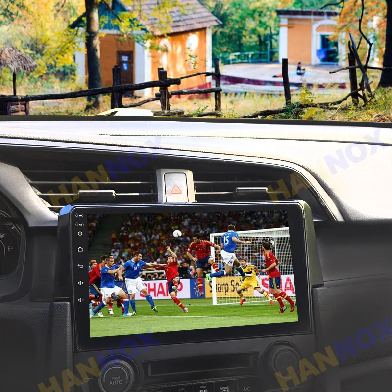 Автомагнитола 2Din Android для Honda Civic 2016 2017-2023 Стереоприемник GPS-навигация DSP Автомобильный мультимедийный плеер