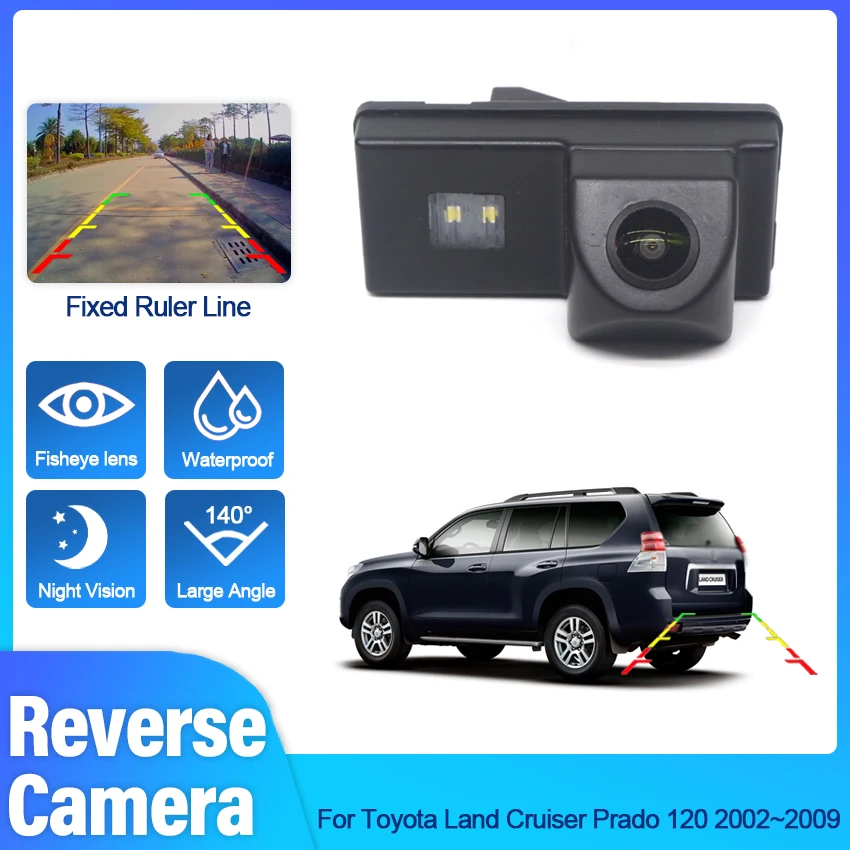 Автомобильная резервная HD CCD парковочная камера заднего вида ночного видения для Toyota Prius 2004 2005 2006 2007 2008 2009 2010