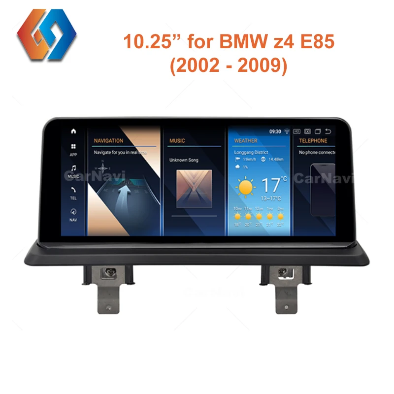 Автомобильный мультимедийный экран Android Auto для BMW z4 E85, встроенная карта Google, беспроводной Wi-Fi BT 5.0 CarPlay, 10,25-дюймовая GPS-навигация