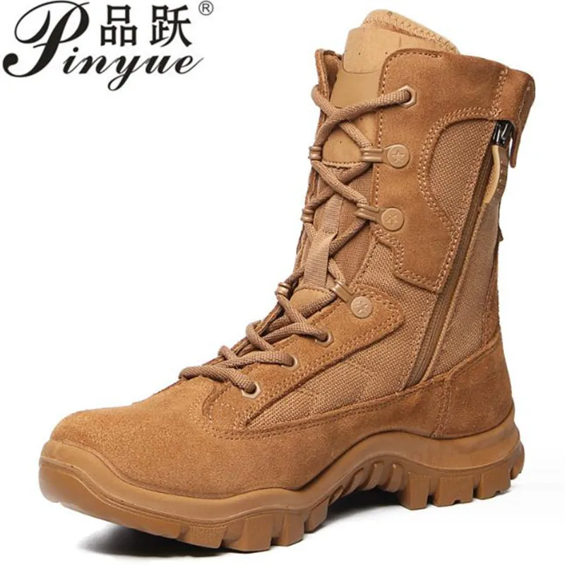 Армейские ботинки, Зимние уличные тактические ботинки, походная обувь для охоты в пустыне, военные мужские ботинки Botines Zapatos, Размер 46