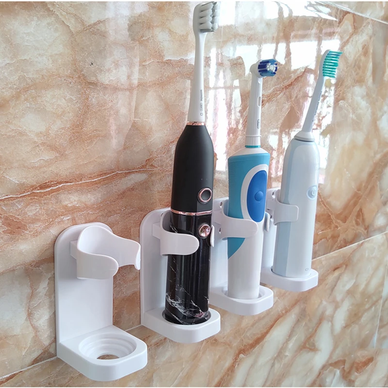Бесследный держатель для зубных щеток, Настенные электрические держатели для зубных щеток, Вешалка для зубных щеток для взрослых, аксессуары для ванной комнаты