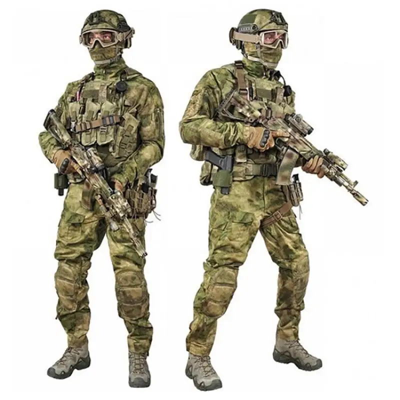Военный костюм лягушки вентилятора С длинными рукавами, комплект тактического тренировочного костюма с длинными рукавами, черепаший панцирь, защита колена, тактический тренировочный костюм
