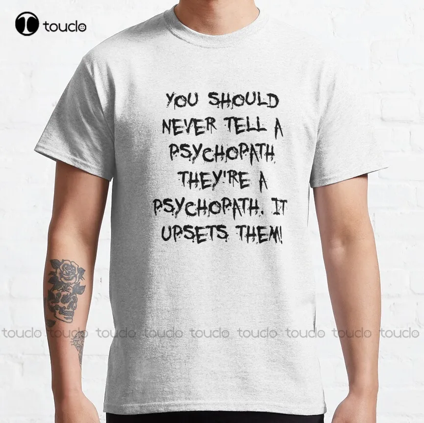 Вы никогда не должны говорить психопату, Что Он Психопат, Убивающий Еву, Классическая футболка Villanelle, Модная летняя футболка Xs-5Xl