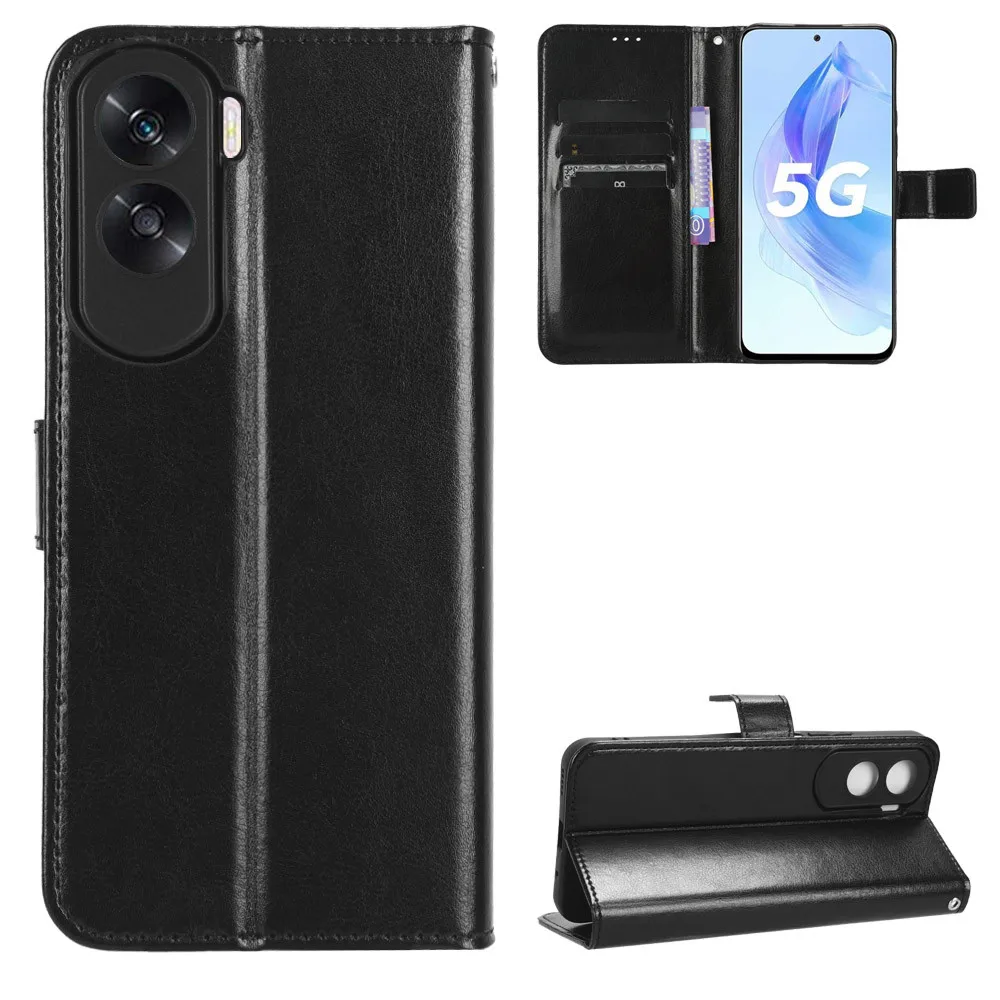 Для Huawei Honor K50i Case Роскошный флип-кошелек из искусственной кожи, чехол-подставка на шнурке для Huawei Honor K50i HonorK50i, сумка для телефона