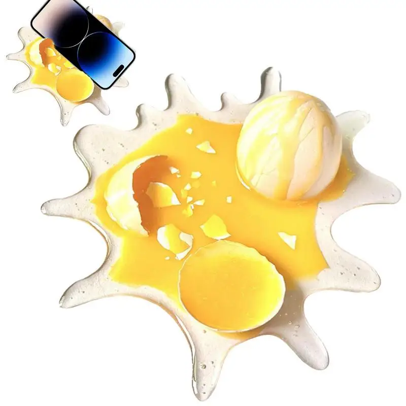 Забавный держатель для телефона на стол, Хитрое Уродливое яйцо, поддержка мобильного телефона, Хитрые украшения, розыгрыш, реквизит, телефон для сцены