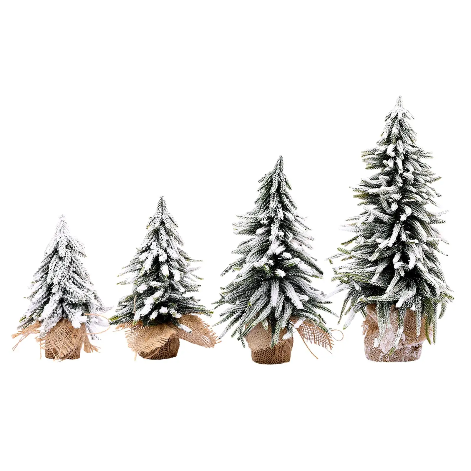 Искусственная рождественская елка в деревенском стиле Снежная елка для рождественских и новогодних витрин магазинов