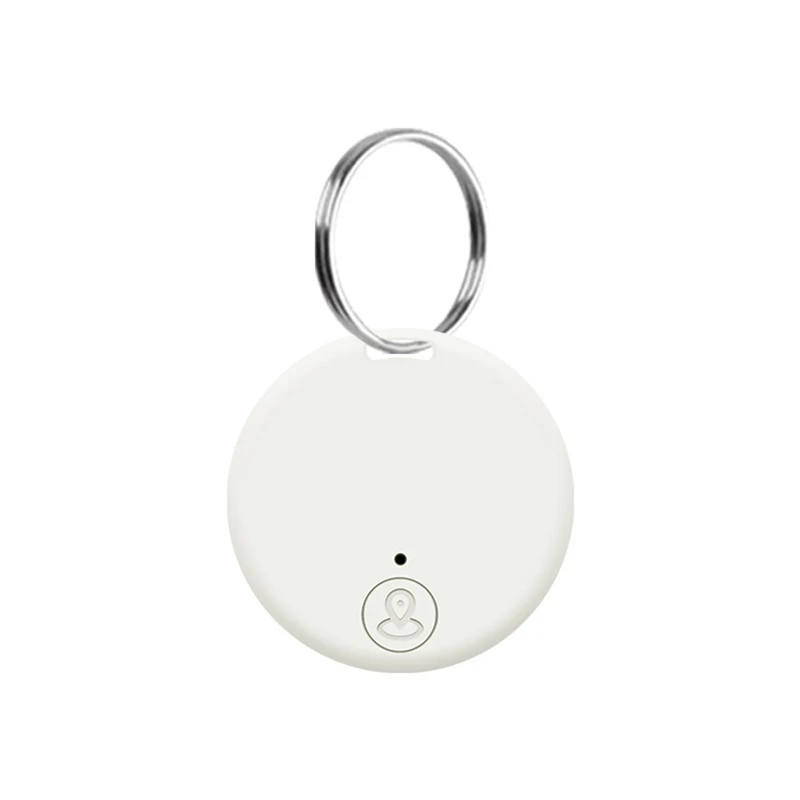 Мини-GPS-трекер, беспроводное устройство защиты от потери Bluetooth 5.0, умный локатор, устройство для отслеживания кошелька для домашних животных с кольцом для ключей