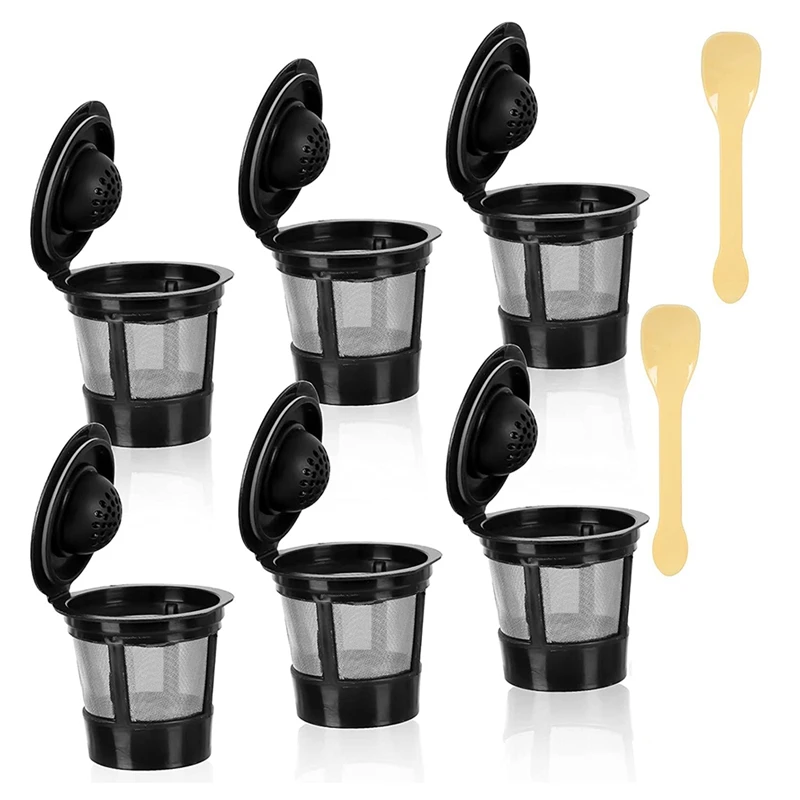 Многоразовые фильтры для кофе K Cups для Keurig, Универсальные многоразовые фильтры для кофе Kcups для K-Supreme и K-Supreme Plus для Keurig 1.0 и 2.0