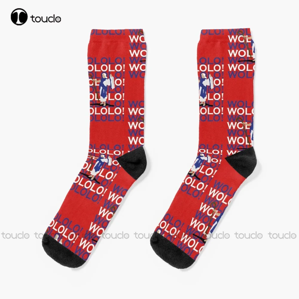 Монах! Для Рождественских носков Мужские футбольные носки Персонализированные Пользовательские Унисекс Взрослые подростковые молодежные носки с цифровой печатью 360 ° Рождественский подарок