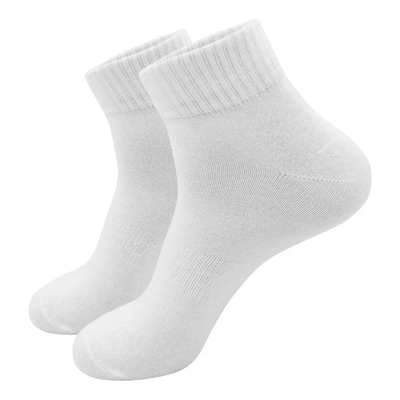 Мужские носки из чистого хлопка весной и летом, мужские носки с двумя иглами для предотвращения впитывания мужского пота