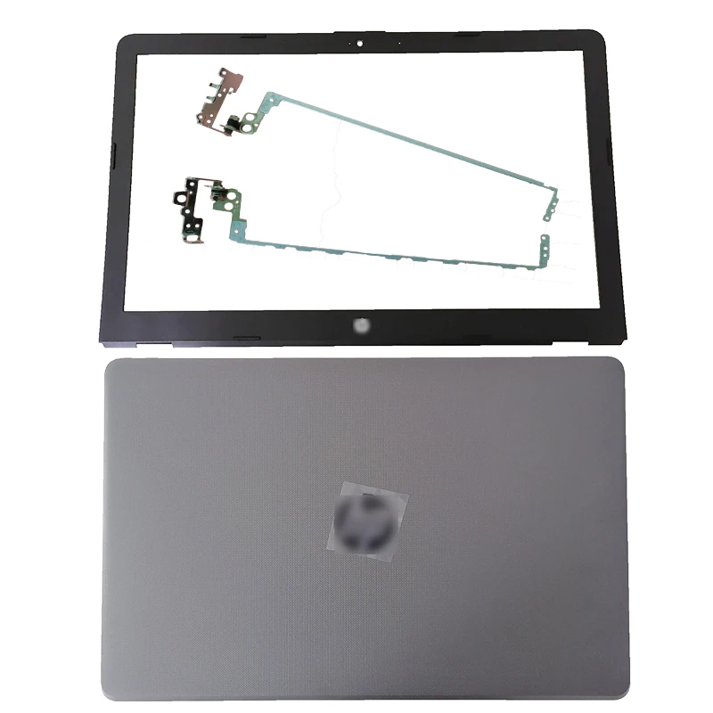 Новая Задняя крышка/Рамка/Шарнир для ЖК-дисплея ноутбука HP TPN-C129 15-BS 15-BW 15Q-BU 250 255 G6 Серый/Серебристый/Черный 924899-001 929893-001