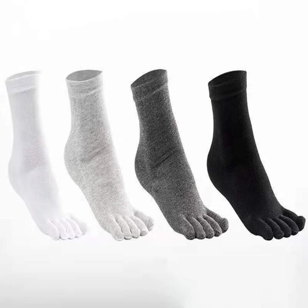 Носки Впитывающие Пот Незаметные Носки Защищают Лодыжку Дышащие Носки С Пятью Пальцами Носки Для Ног Мужские Носки С Раздельным Носком Носки Для лодыжек