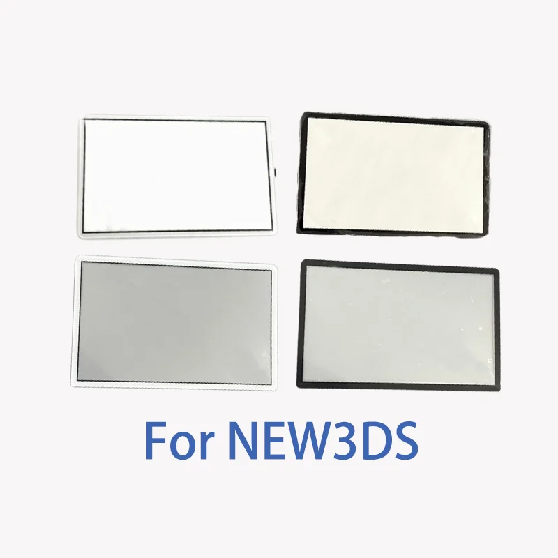 Пластиковая стеклянная крышка верхнего экрана для нового ЖК-экрана 3DS Протектор для консоли Nintend NEW3DS Ремонт Замена деталей
