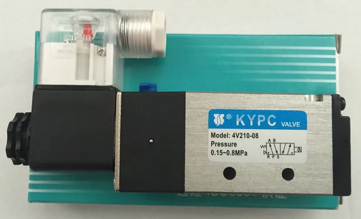 Пневматический электромагнитный клапан с открытым исходным кодом 4V210-08