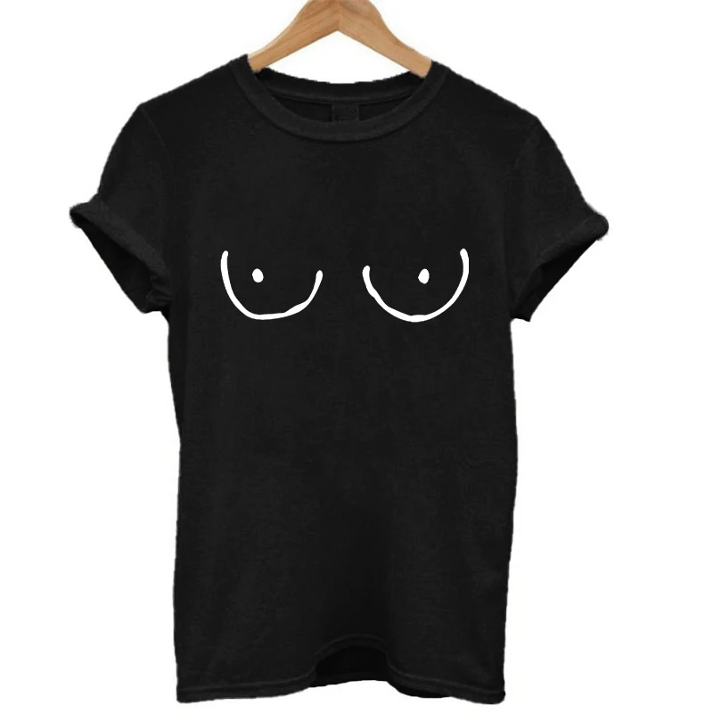 Повседневная футболка с принтом СИСЕК BOOBIES С коротким рукавом, Забавные футболки, Женская Уличная одежда для Отдыха, Camisas Mujer