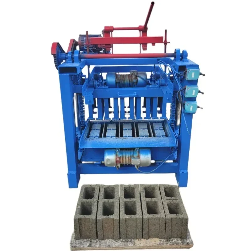 Промышленная машина для производства кирпича, Автоматическая гидравлическая машина для производства цементного кирпича