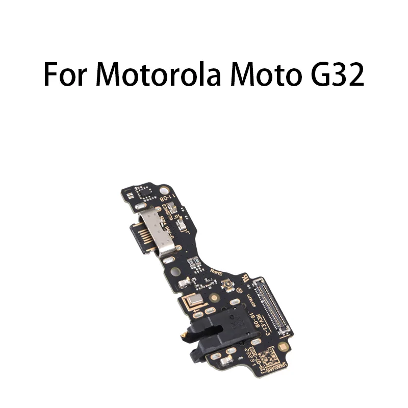 Разъем для зарядки USB-порта, док-станция, плата для зарядки Motorola Moto G32