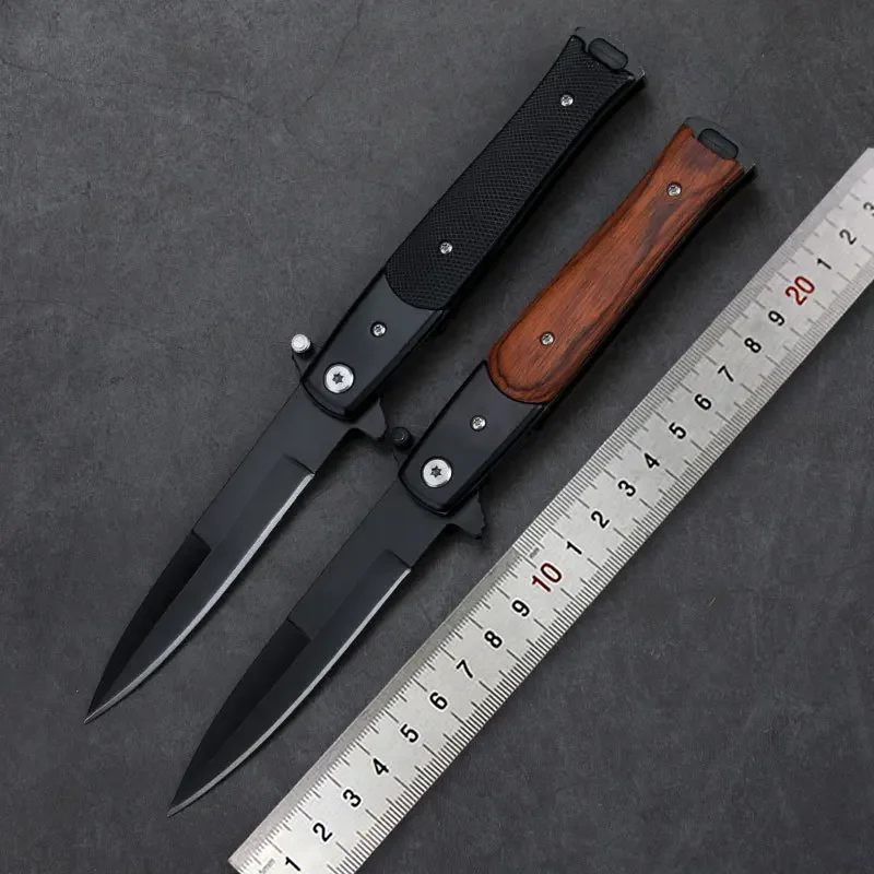 Стальной походный тактический складной нож, портативный нож для самообороны, выживания на открытом воздухе, мужской нож для рыбалки и охоты высокой твердости