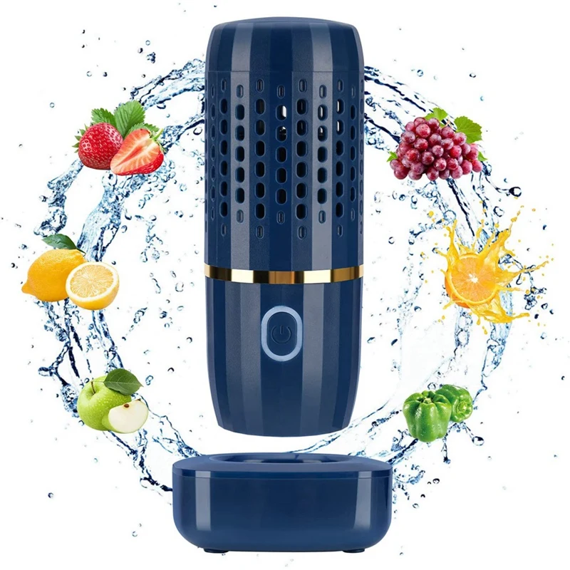 Стиральная машина для продуктов питания и фруктов, перезаряжаемая через USB Автоматическая мойка, Стиральная машина для овощей, приспособления для уборки дома