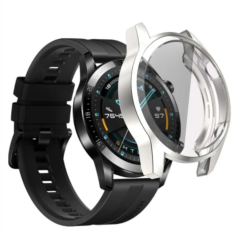 Чехол ультратонкая защитная оболочка полный защитный чехол для Huawei watch gt 2 Чехол для смарт-часов Протектор Крышка рамки часов