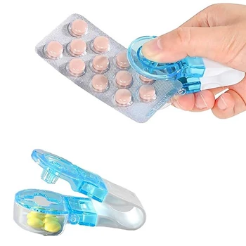 1 /2ШТ Портативный ящик для хранения лекарств для приема таблеток от загрязнения  5