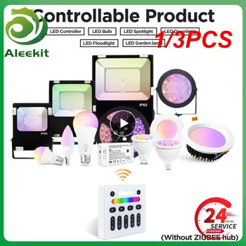 1/3шт 2 Провода CCT/DIM 3.0 Smart LED Strip Controller Работают с SmartThings Alexa Smartlife App Voice RF Remote Control  3