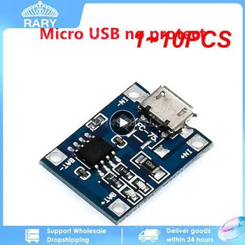 1 ~ 10ШТ Micro USB / Type-C / Mini 5V1A 18650 TP4056 Модуль зарядного устройства литиевой батареи Зарядная плата с защитой Двойных функций  5