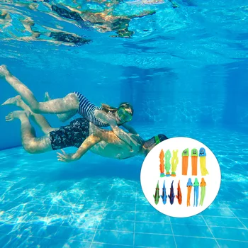 1 Комплект Подводного плавания Бандиты для дайвинга в бассейне Осьминог Морские Водоросли Игры под водой Обучающий Подарок для детей Мальчиков  1