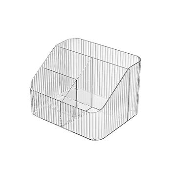 1 шт., рамка для настольного ящика для хранения, прозрачный простой стеллаж для хранения канцелярских принадлежностей в стиле Ins  10