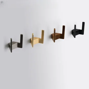 1 шт. Современный простой металлический крючок для одежды Nordic Clothes Дверца шкафа для ванной Комнаты Настенный крючок  4