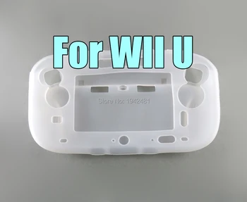 1 шт., цветной ультра мягкий силиконовый резиновый чехол для Wii U, защитная гелевая оболочка для геймпада Nintendo WiiU  2