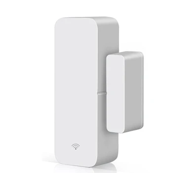 1 штука Tuya Wifi Дверной Магнитный умный датчик окна Дверной детектор Умный дом Сигнализация ABS для Alexa Google Assistant  10