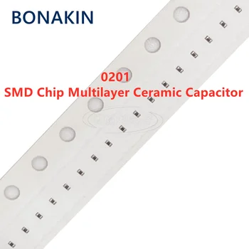 100ШТ 0201 1 МКФ 6,3 В 10 В 16 В 25 В 35 В ± 20% 105 М X5R SMD-чип многослойный керамический конденсатор  0