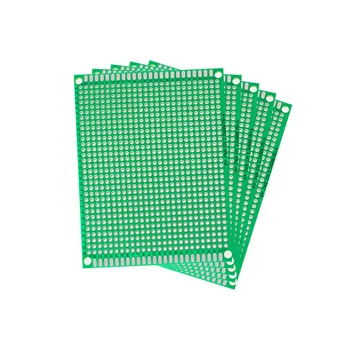 10ШТ Односторонняя печатная плата 7 * 9 см Прототип платы 7x9 см Зеленые универсальные печатные платы DIY Kit  1