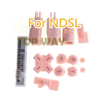 12 комплектов Сменных Кнопок ABXY L R D Pad Cross Button Полный Набор Кнопок Для Nintend DS Lite Для Комплекта Кнопок консоли NDSL  3