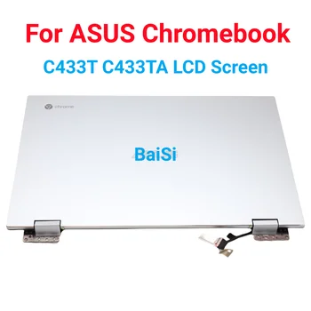 14 дюймов Для ASUS Chromebook Flip C433 C433TA C433T FHD 1920X1080 ЖК-Дисплей С Сенсорным Экраном Крышка Экрана Ноутбука В сборе  10