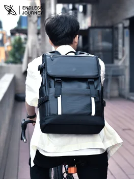 15,6-дюймовый мужской рюкзак, водонепроницаемый рюкзак, женский дорожный рюкзак с возможностью расширения, ноутбук большой емкости, дорожная сумка Mochilas  5