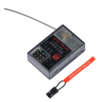 2,4 ГГц Spektrum SR3100 DSM2 3-канальный поверхностный приемник DSM2 для радиоуправляемого АВТОМОБИЛЯ RC ЛОДКИ  5