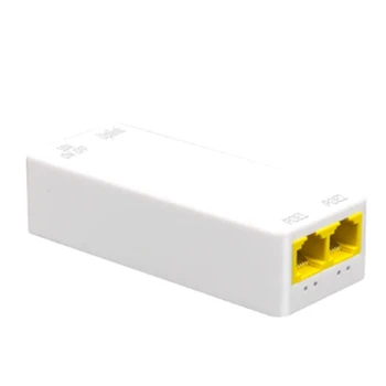 2-Портовый POE Ретранслятор 10/100 Мбит/с 1-2 Poe Удлинителя С IEEE802.3Af/At Plug & Play 48V Для Poe-коммутатора NVR IP-камеры AP  10