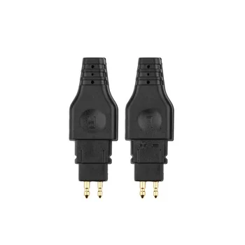 2 Шт Мини-кабель для наушников Штыревой Разъем для наушников для Sennheiser HD650 HD600 HD580 HD25 Черный  4